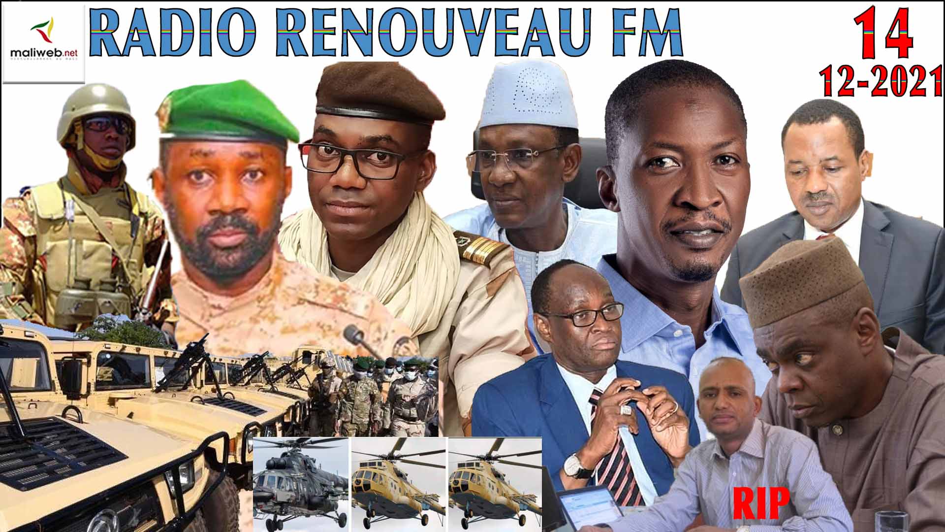 La Revue de Presse de la RADIO RENOUVEAU FM du 14 Décembre 2021