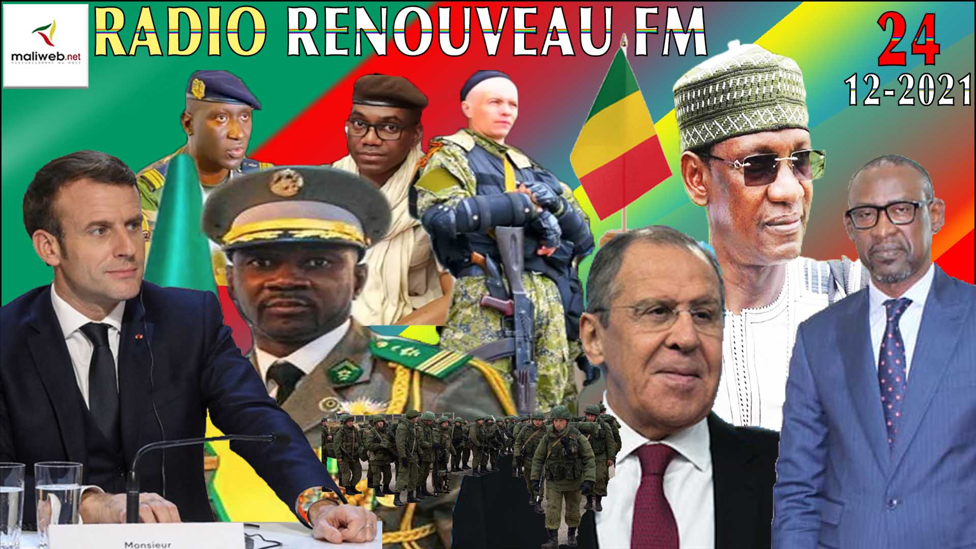 La Revue de Presse de la RADIO RENOUVEAU FM du 24 Décembre 2021