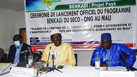 « BENKADI » : un programme de 21,6 millions d’euros pour l’atténuation et l’adaptation au changement climatique