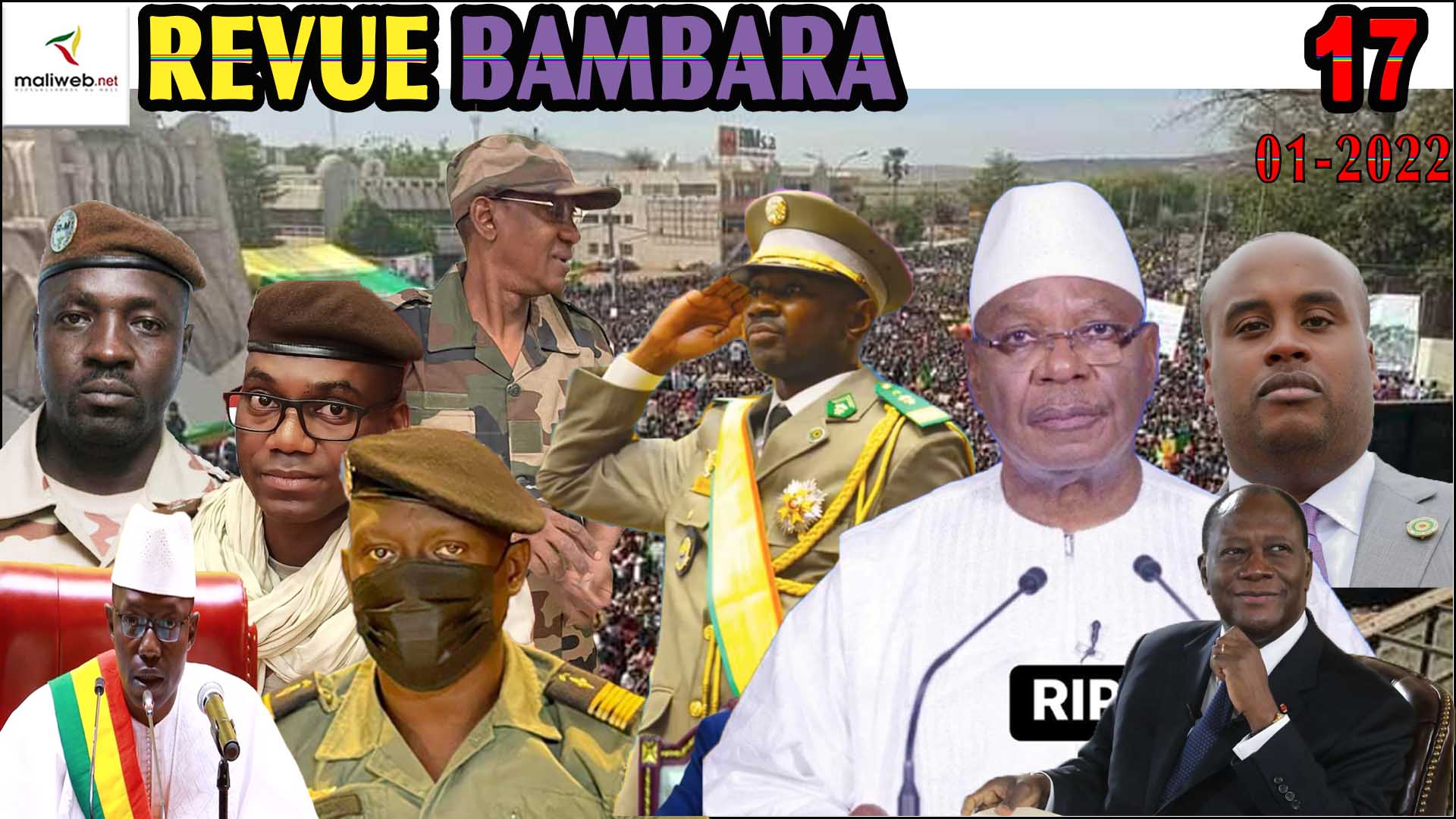 La Revue de Presse en Bambara du 17 Janvier 2022