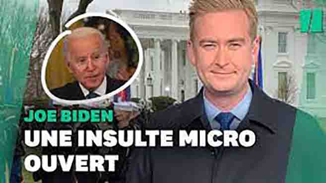 Joe Biden insulte un journaliste Fox News pensant son micro éteint