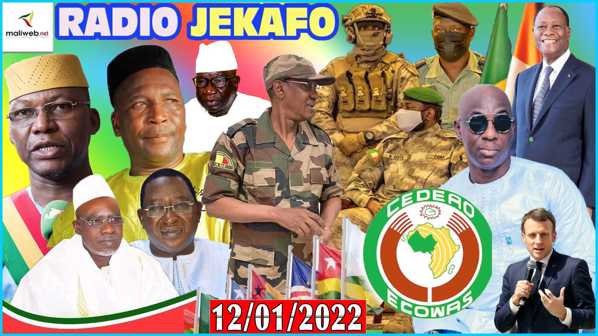 La Revue de Presse de la RADIO JEKAFO du 12 JANVIER 2022
