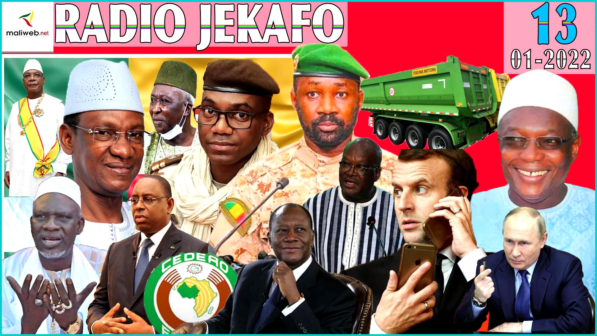 La Revue de Presse de la RADIO JEKAFO du 13 JANVIER 2022