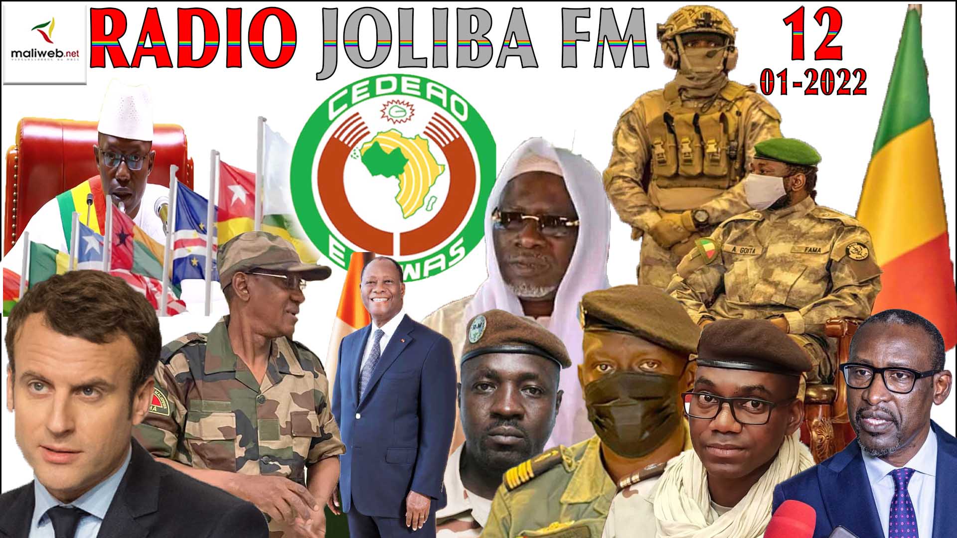 La Revue de Presse de la RADIO JOLIBA FM du 12 JANVIER 2022
