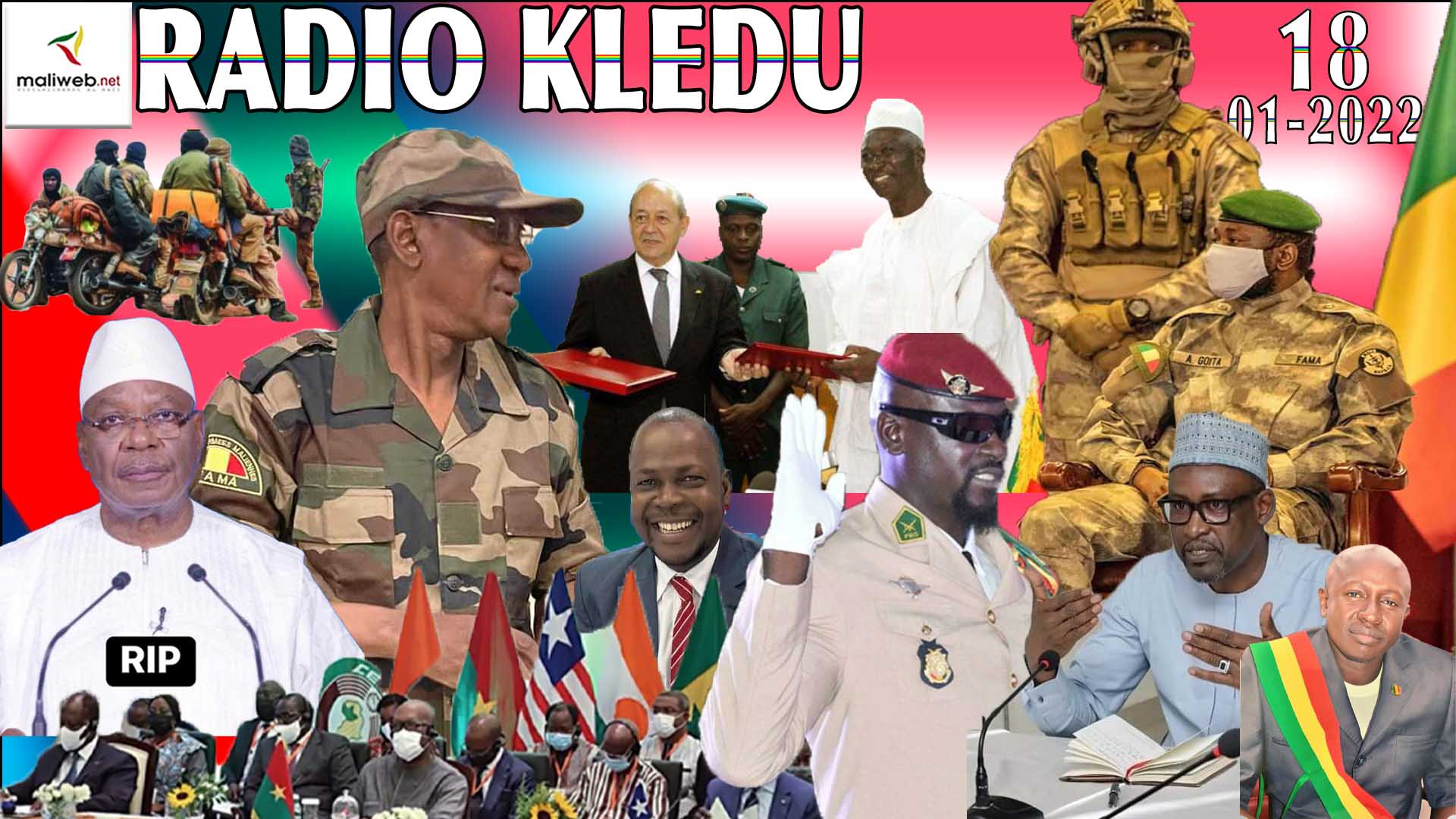 La Revue de Presse de la RADIO KLEDU du 18 JANVIER 2022