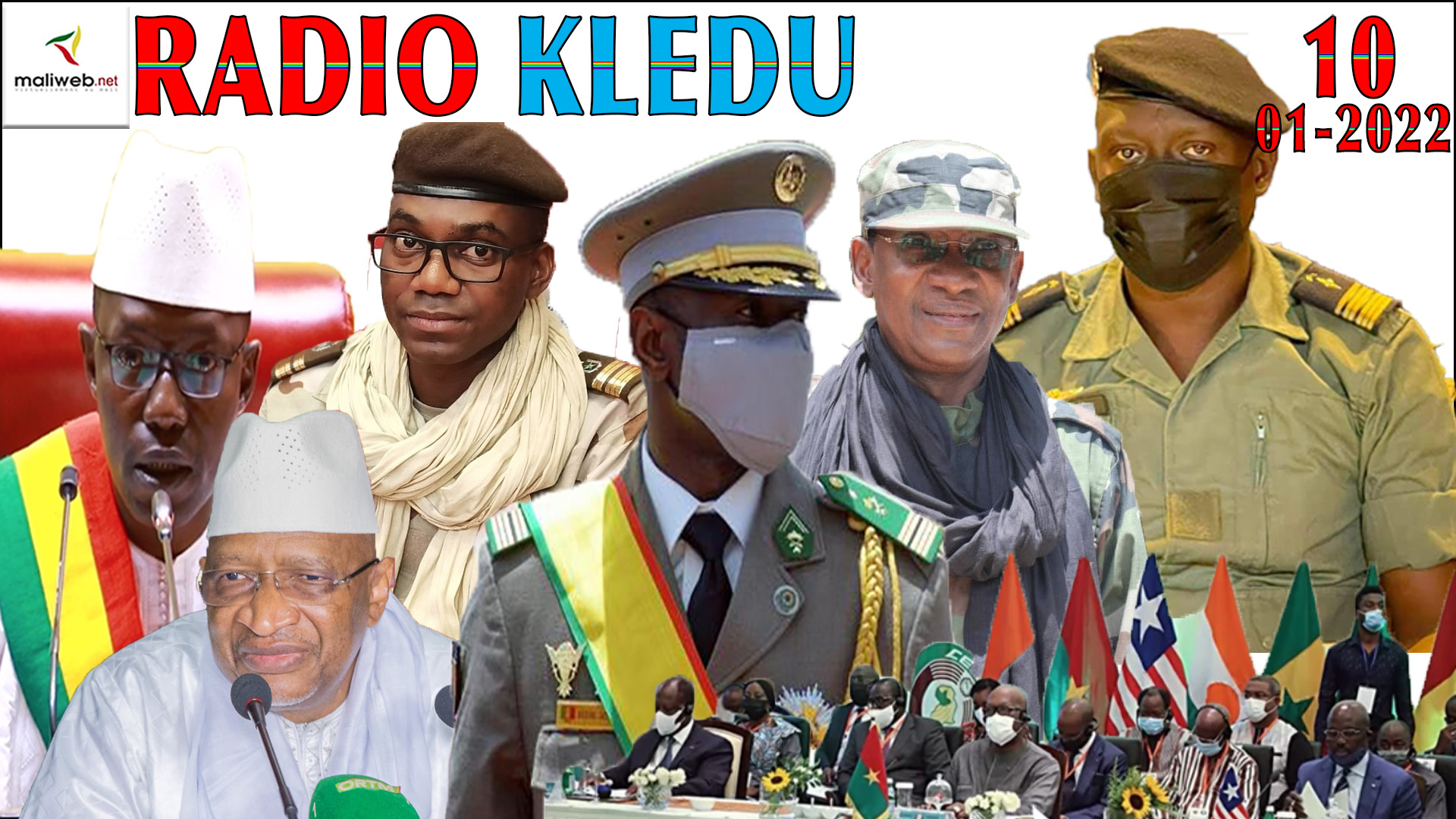 La Revue de Presse de la RADIO KLEDU du 10 JANVIER 2022