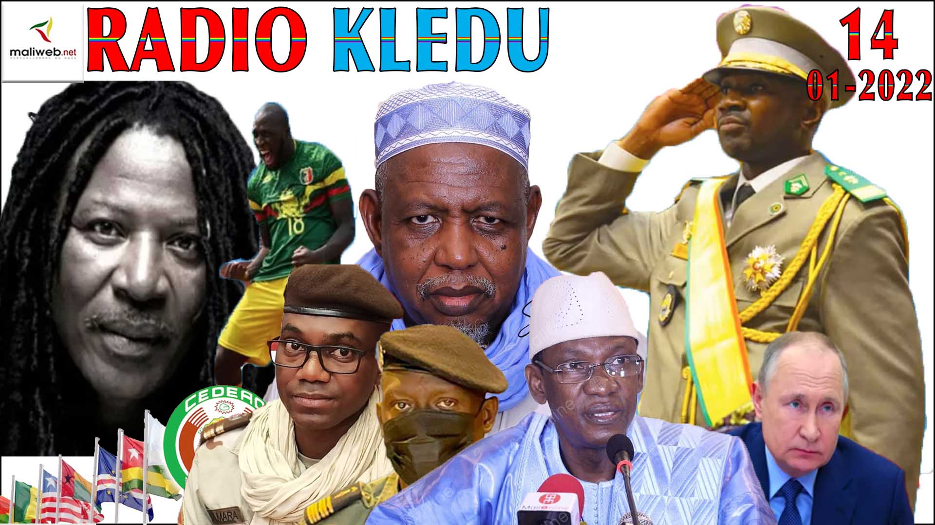 La Revue de Presse de la RADIO KLEDU du 14 JANVIER 2022