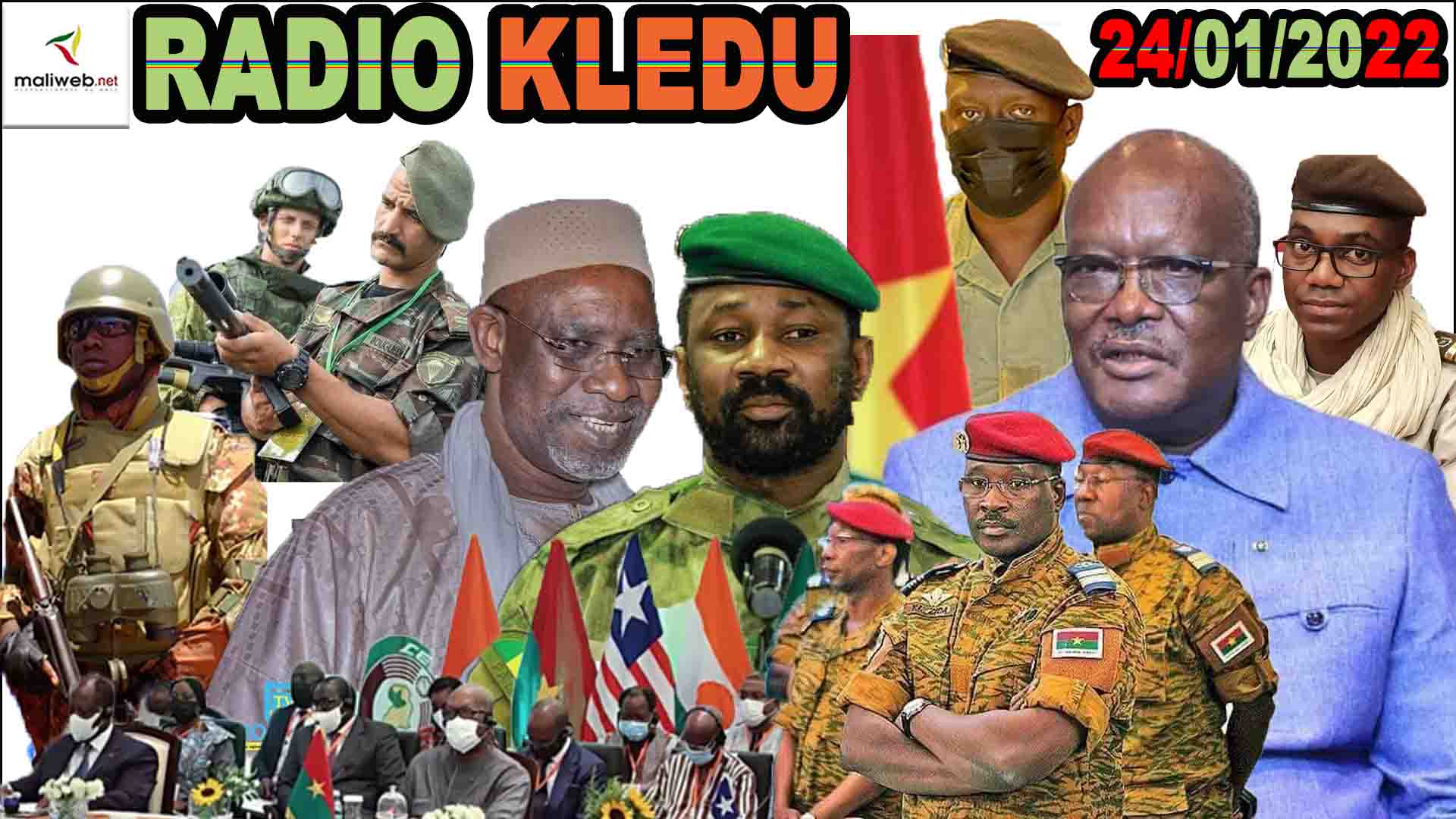 La Revue de Presse de la RADIO KLEDU du 25 JANVIER 2022