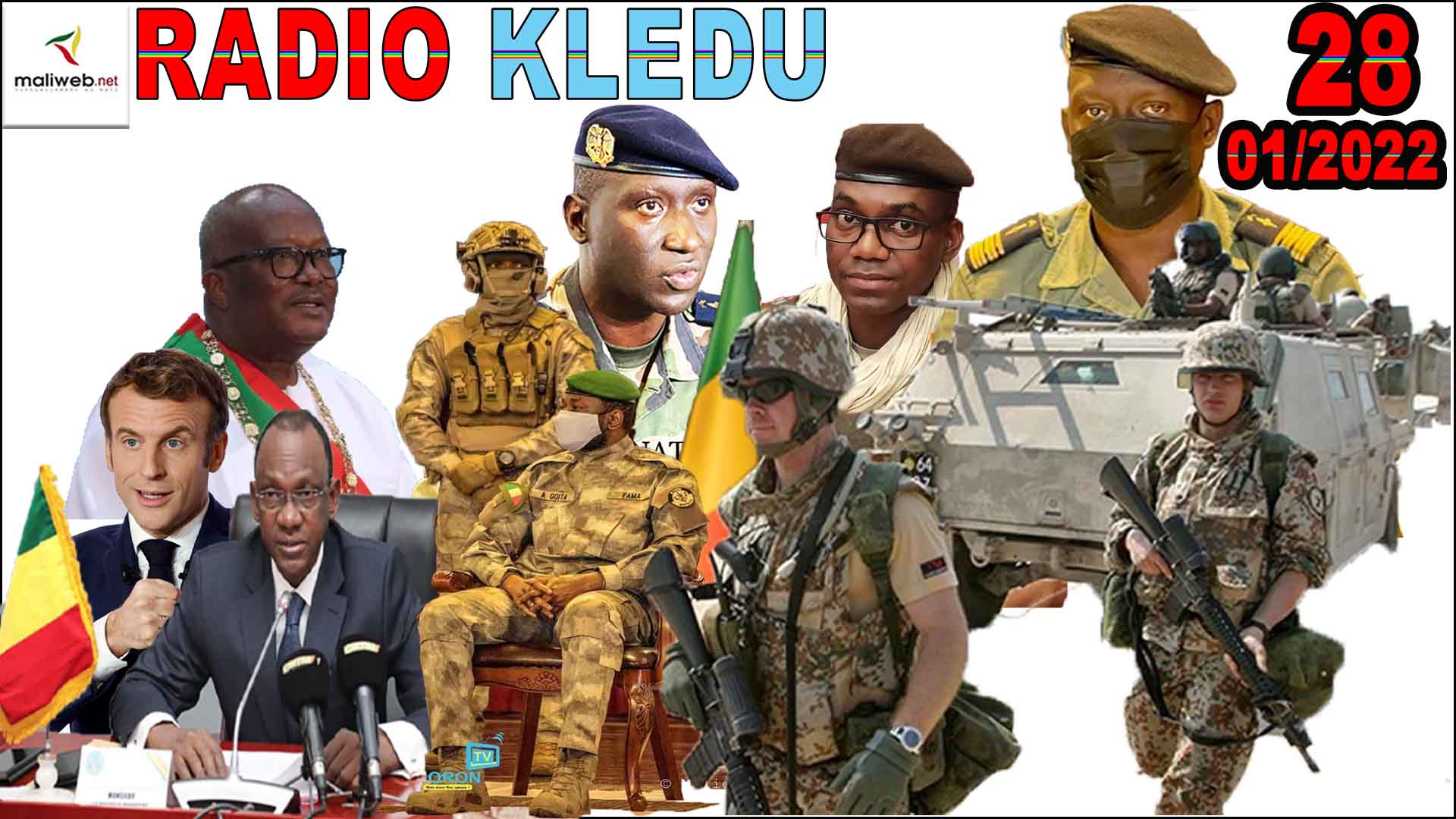 La Revue de Presse de la RADIO KLEDU du 28 JANVIER 2022