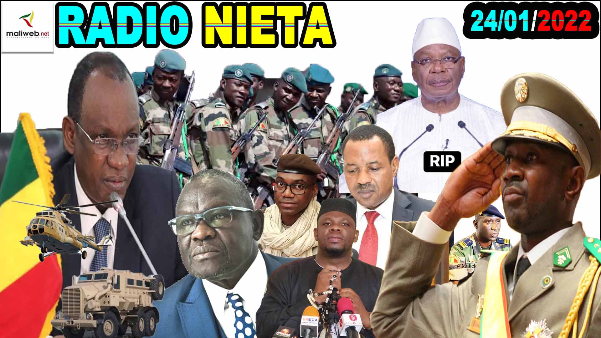 La Revue de Presse de la RADIO NIETA du 24 JANVIER 2022