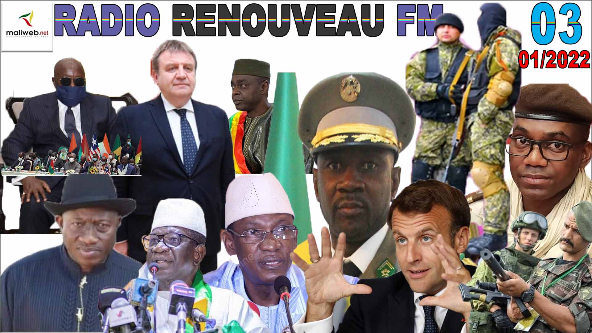 La Revue de Presse de la RADIO RENOUVEAU FM du 03 JANVIER 2022