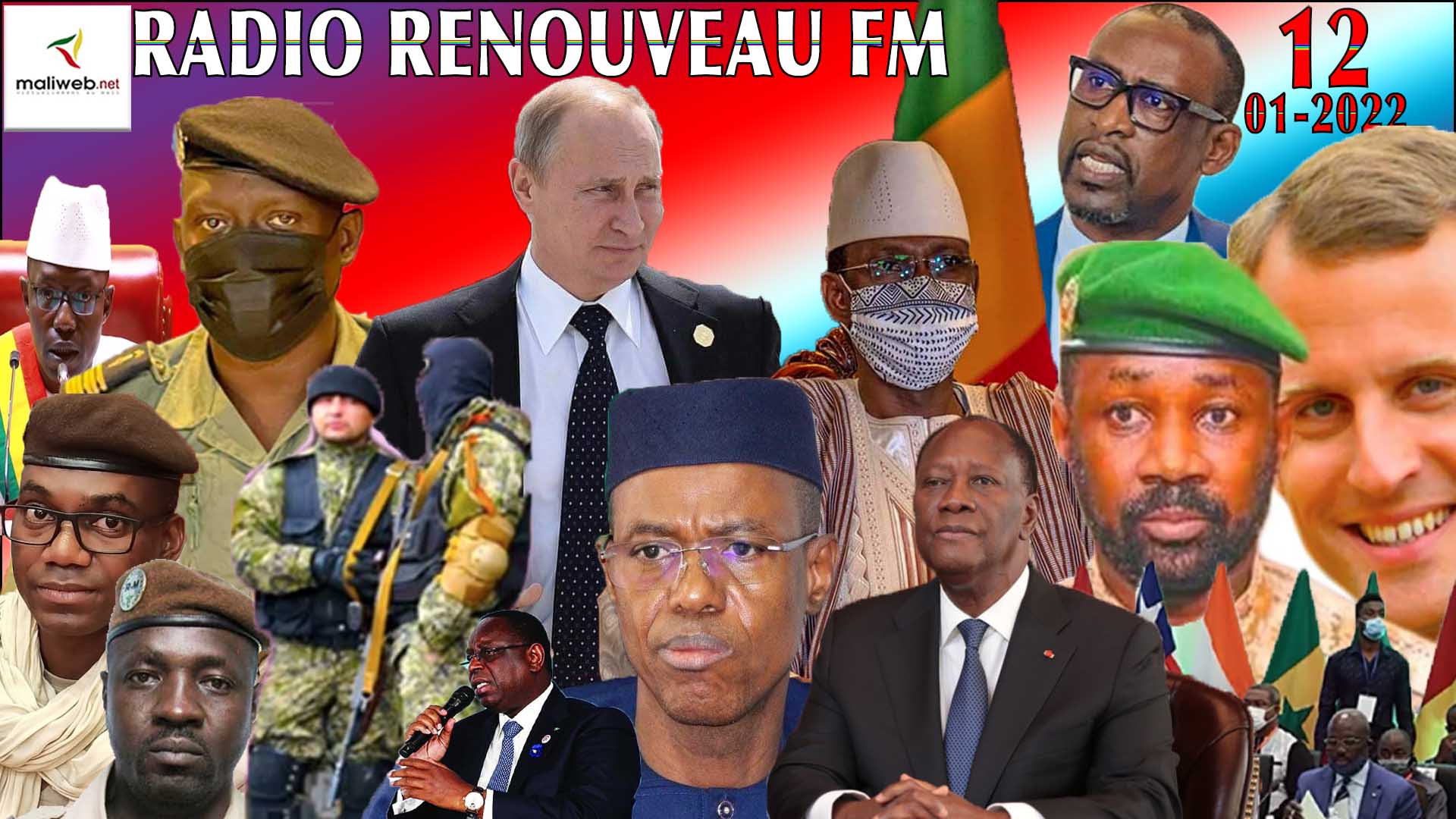 La Revue de Presse de la RADIO RENOUVEAU FM du 12 JANVIER 2022