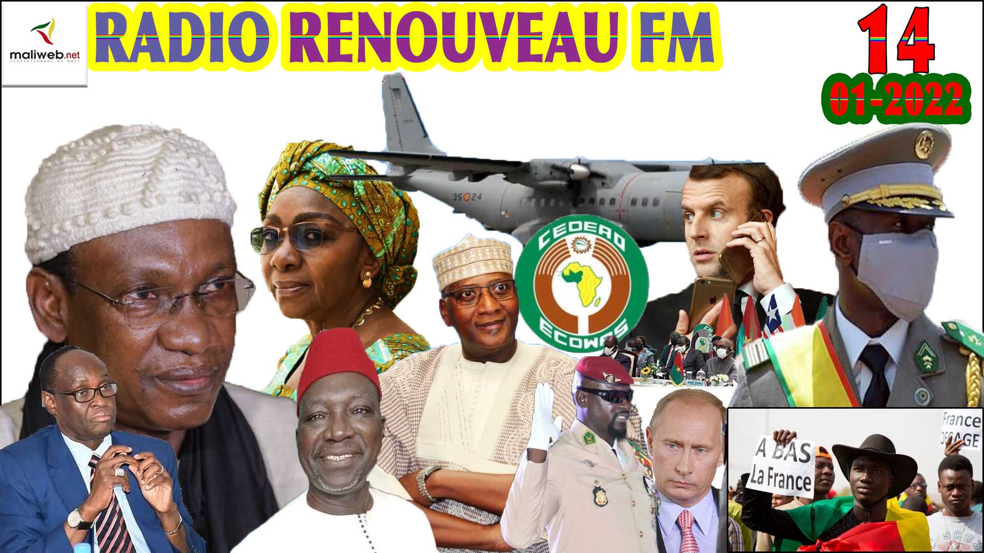 La Revue de Presse de la RADIO RENOUVEAU FM du 14 JANVIER 2022