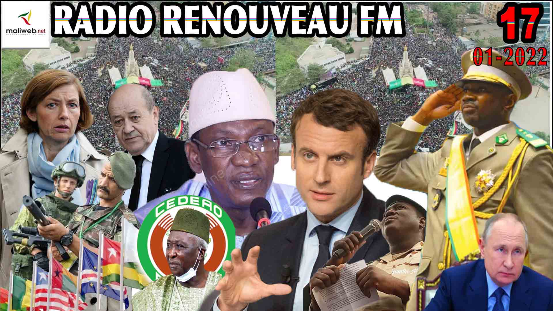 La Revue de Presse de la RADIO RENOUVEAU FM du 17 JANVIER 2022