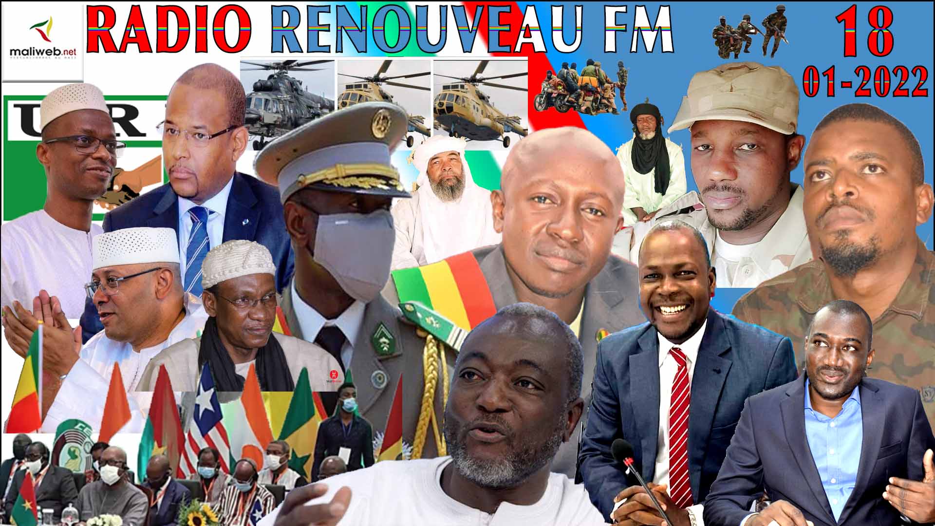 La Revue de Presse de la RADIO RENOUVEAU FM du 18 JANVIER 2022