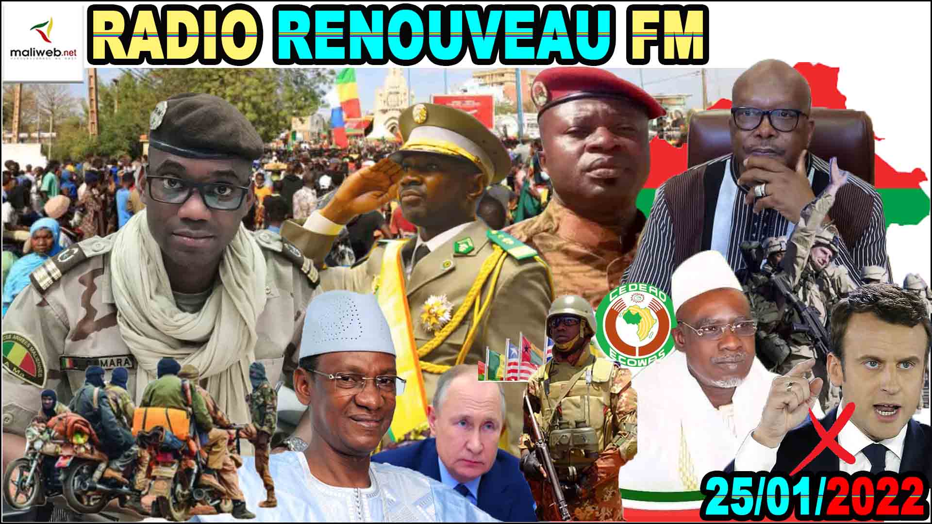 La Revue de Presse de la RADIO RENOUVEAU FM du 25 JANVIER 2022