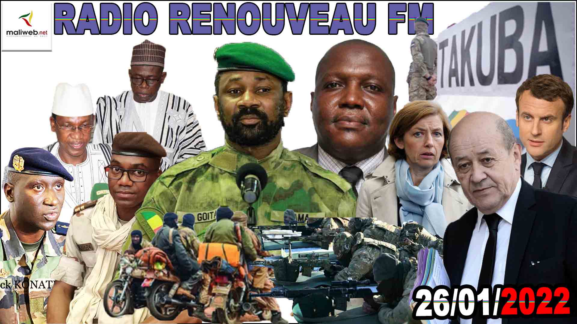 La Revue de Presse de la RADIO RENOUVEAU FM du 26 JANVIER 2022