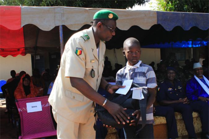 Assistance aux enfants orphelins des militaires tombés au front : Wadidè Founé Coulibaly organise la matinée récréative