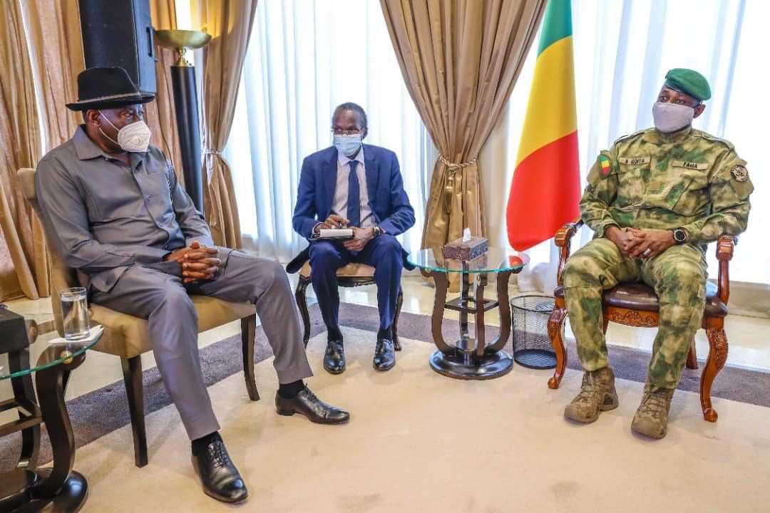 Mali : Goodluck Jonathan ''satisfait'' du processus de Transition en cours