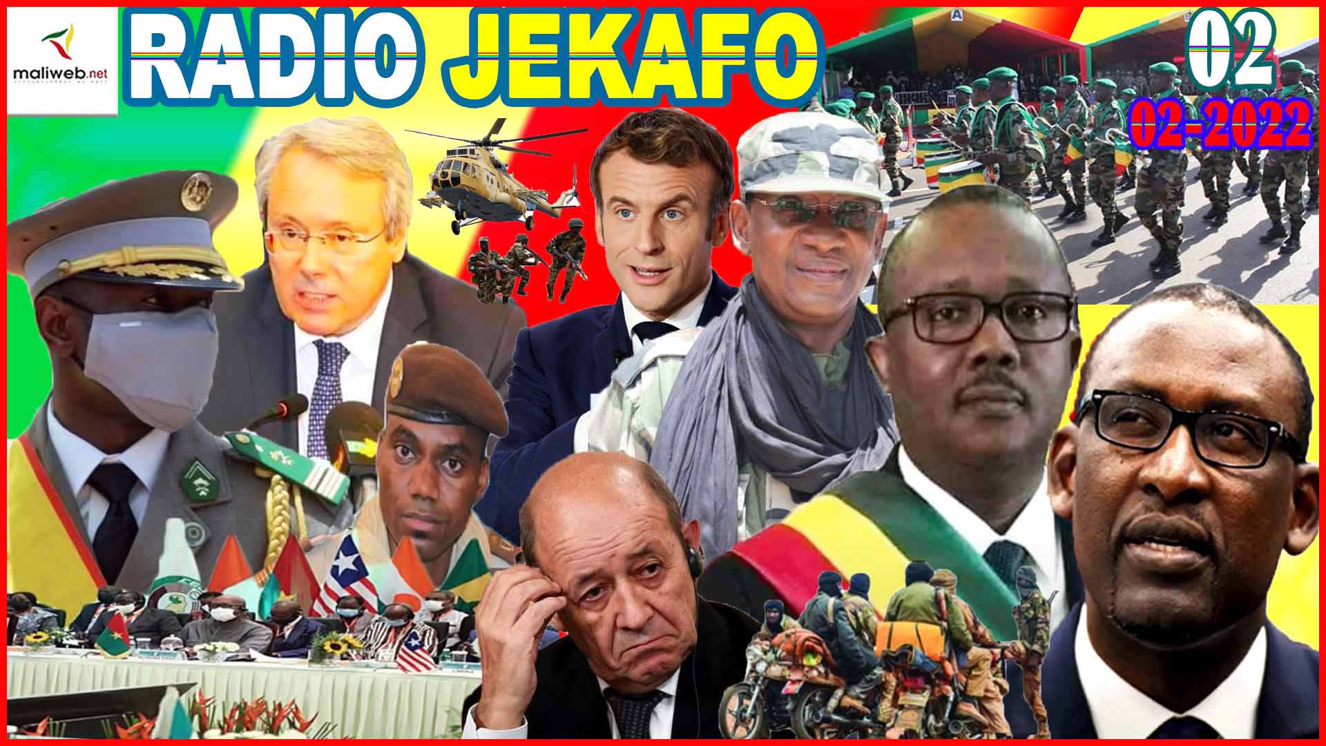 La Revue de Presse de la RADIO JEKAFO du 02 FÉVRIER 2022