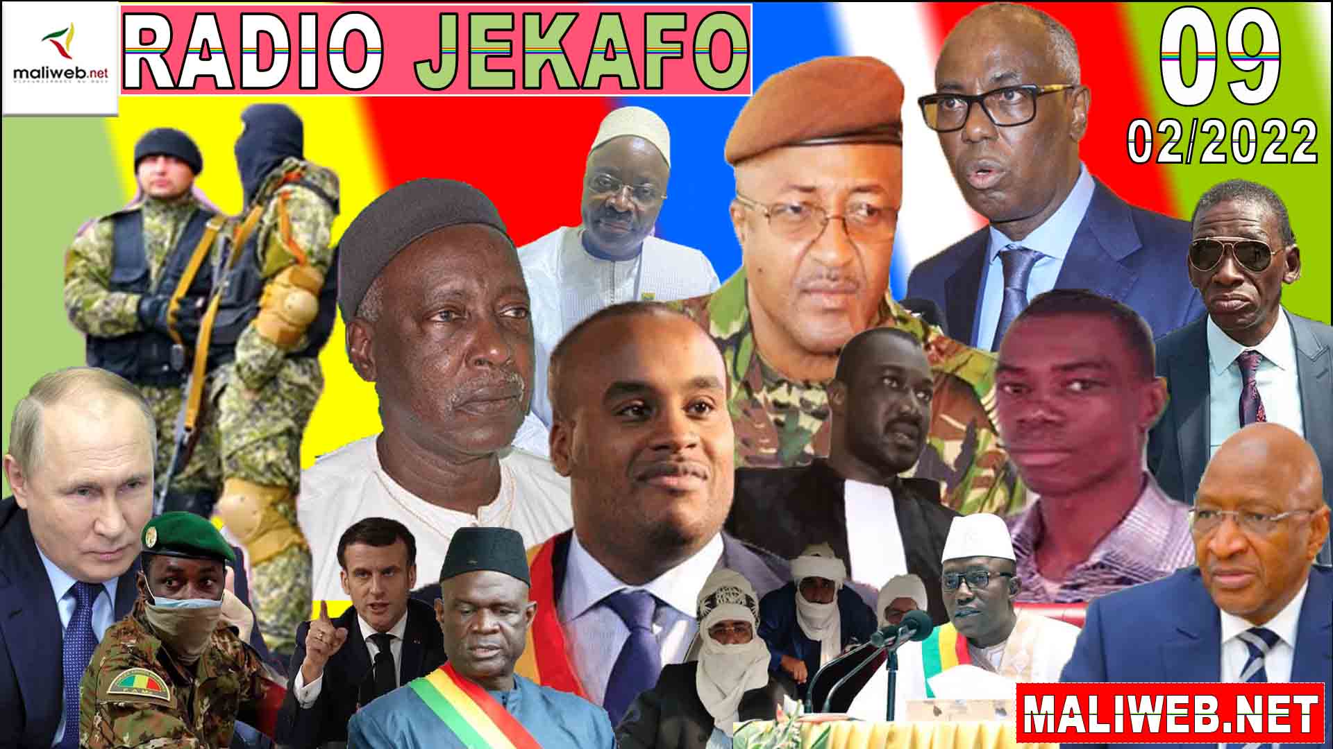 La Revue de Presse de la RADIO JEKAFO du 09 FÉVRIER 2022