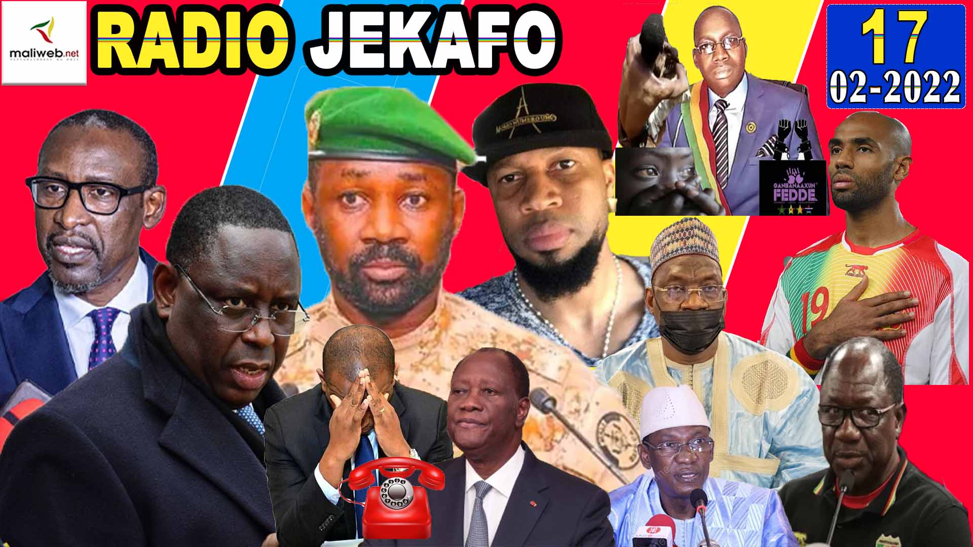 La Revue de Presse de la RADIO JEKAFO du 17 Février 2022