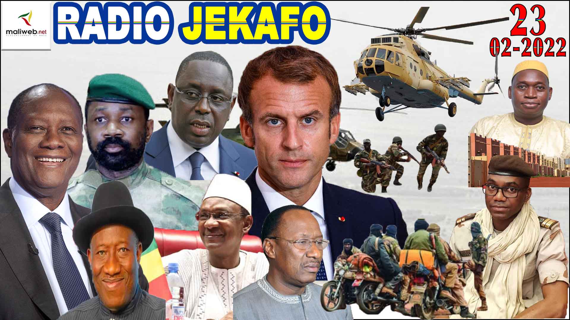 La Revue de Presse de la RADIO JEKAFO du 23 Février 2022