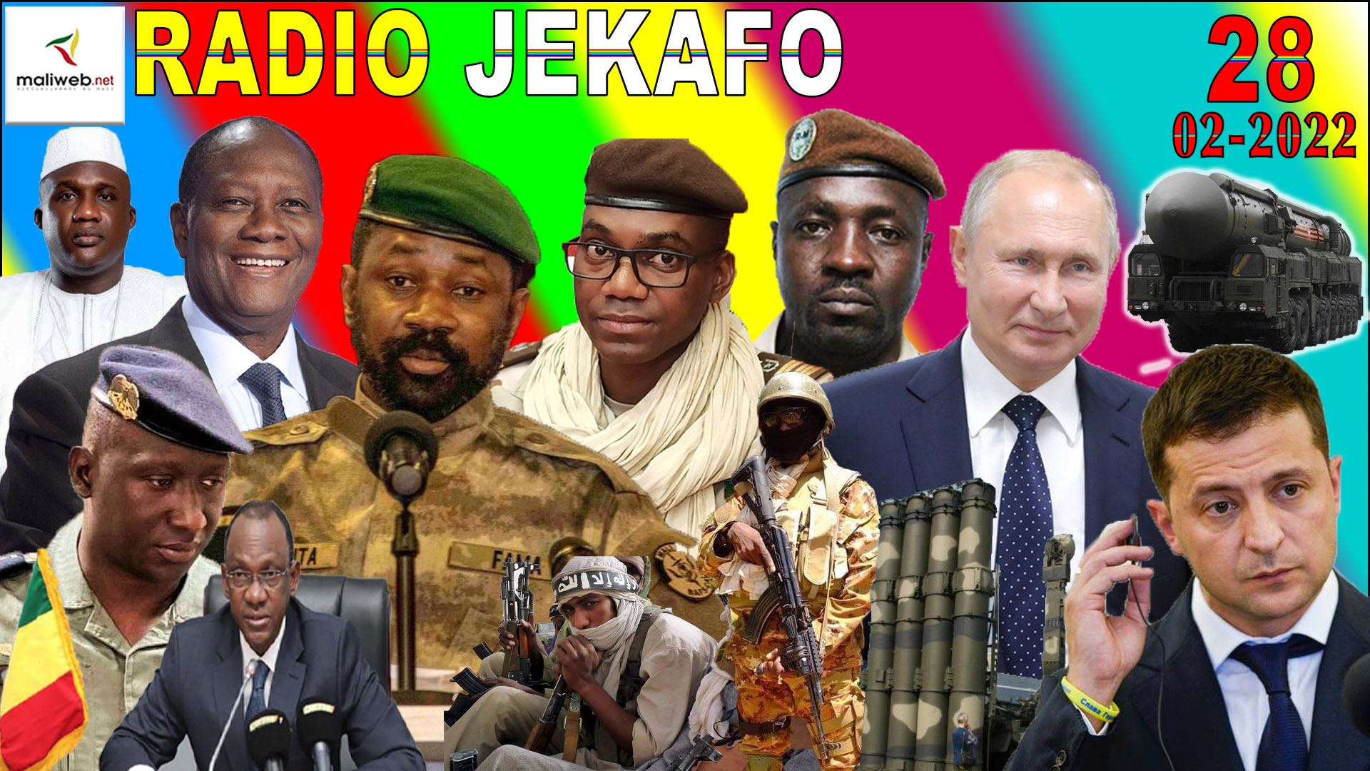 La Revue de Presse de la RADIO JEKAFO du 28 Février 2022