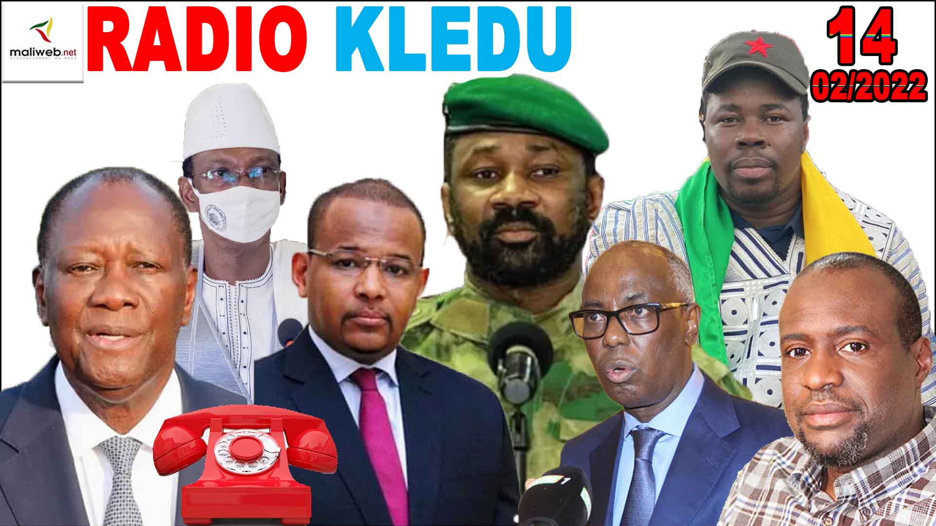 La Revue de Presse de la RADIO KLEDU du 14 Février 2022