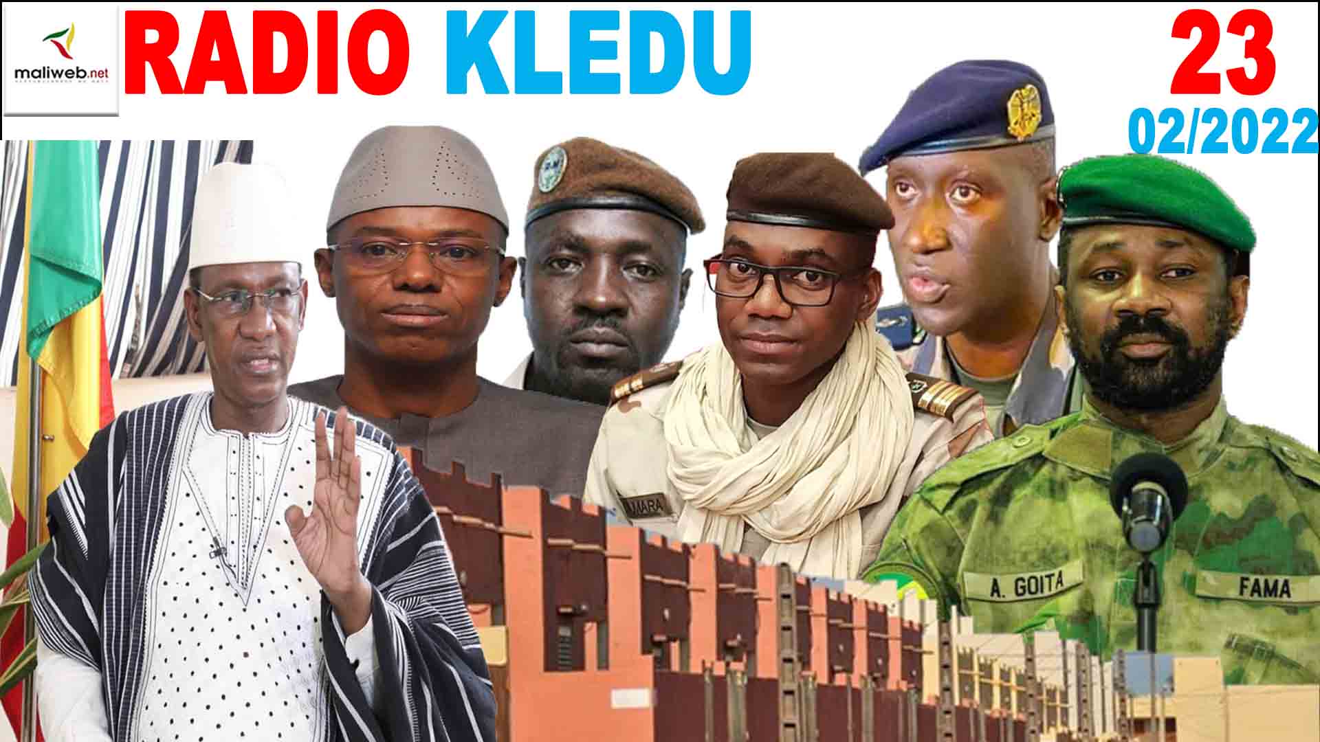 La Revue de Presse de la RADIO KLEDU du 23 Février 2022