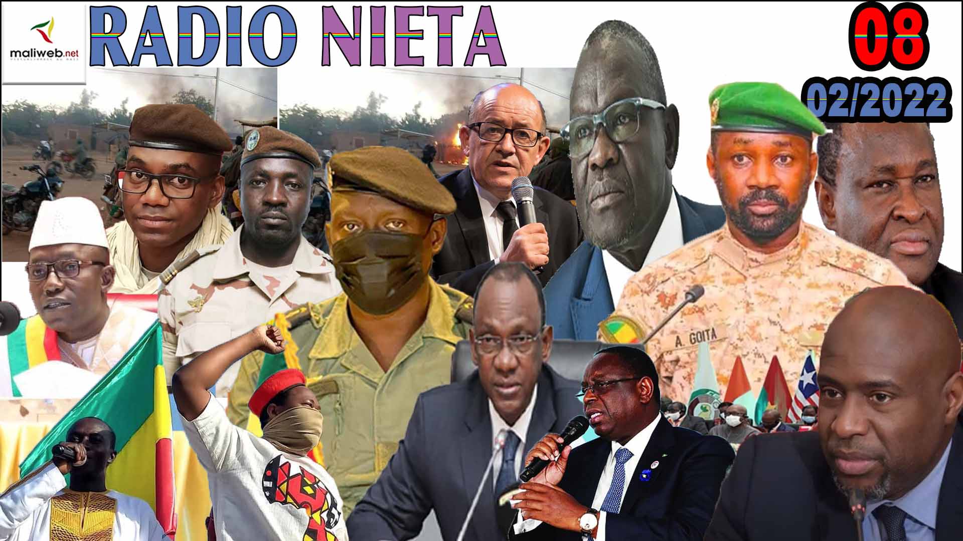 La Revue de Presse de la RADIO NIETA du 08 Février 2022