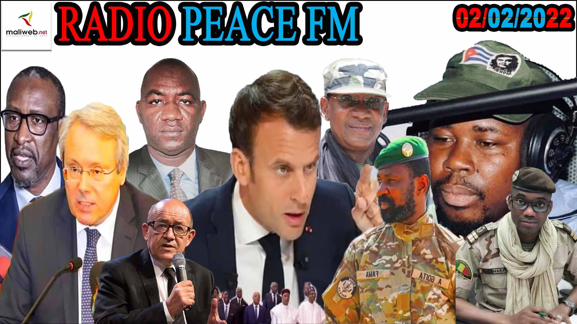 La Revue de Presse de la RADIO PEACE FM du 02 FÉVRIER 2022