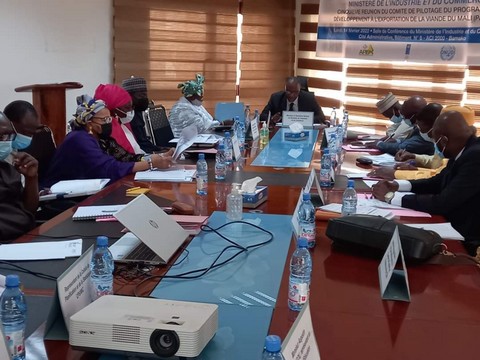 5ème session ordinaire du  PRODEVIM : Le Comité de pilotage concentré   sur  la  réalisation des unités de transformation