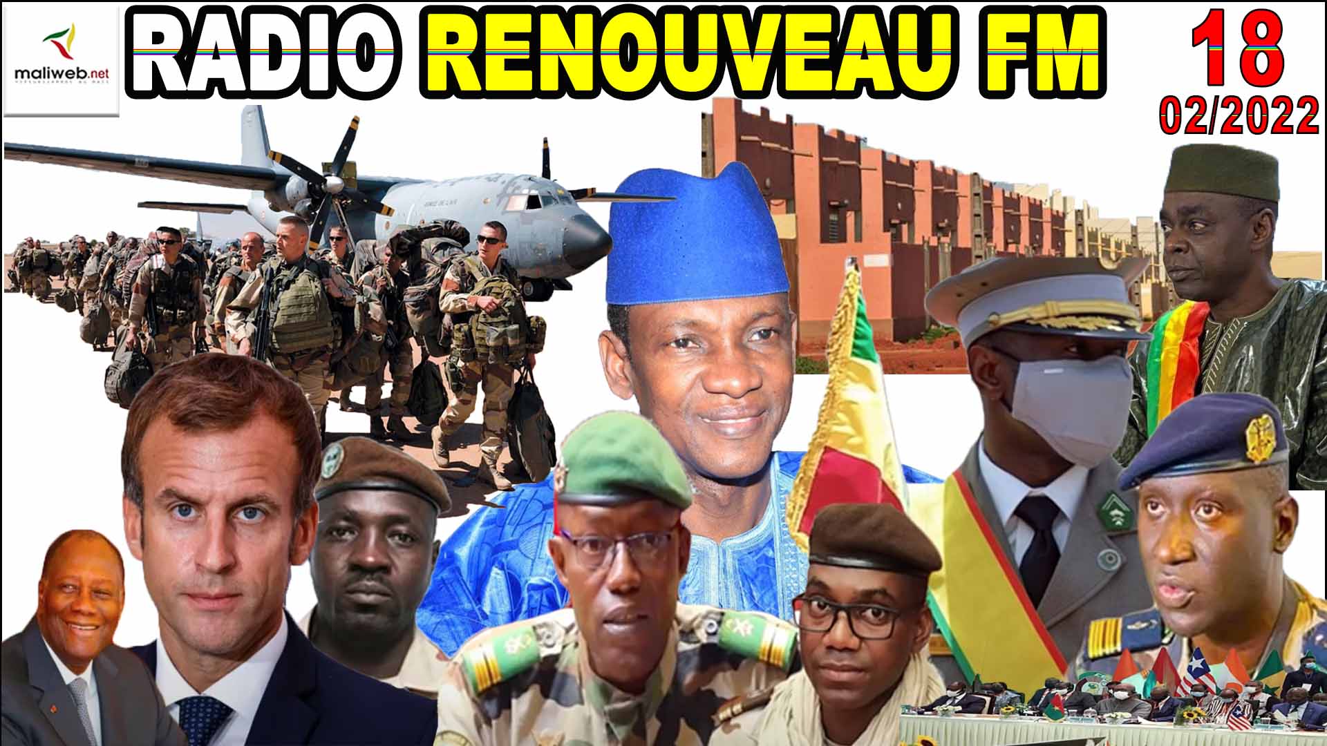 La Revue de Presse de la RADIO RENOUVEAU FM du 18 Février 2022