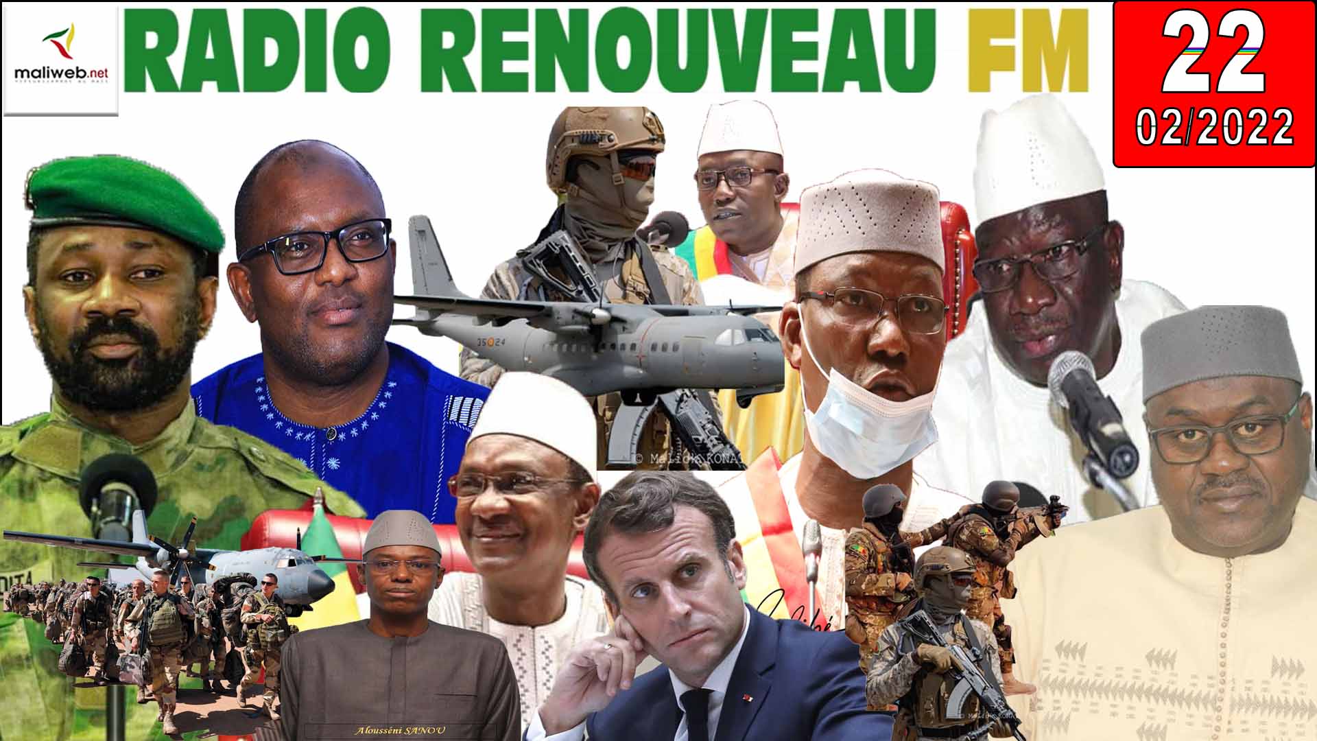 La Revue de Presse de la RADIO RENOUVEAU FM du 22 Février 2022