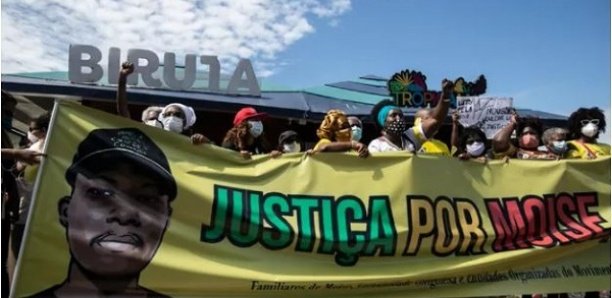 Des milliers de personnes dans les rues du Brésil après le meurtre d'un Congolais: "Nous avons un George Floyd toutes les 23 minutes”
