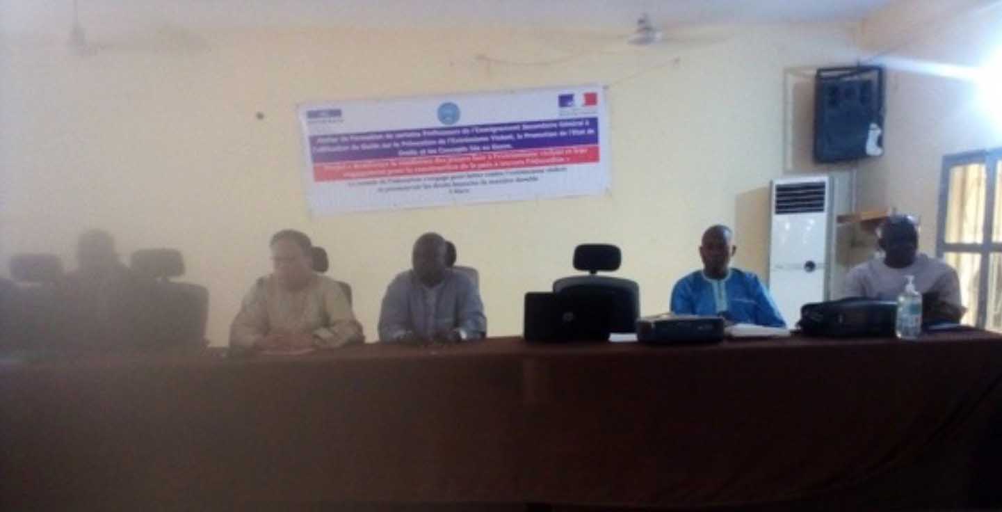 Extrémisme violent, état de droits et genre : Les enseignants du secondaire de Ségou se forment
