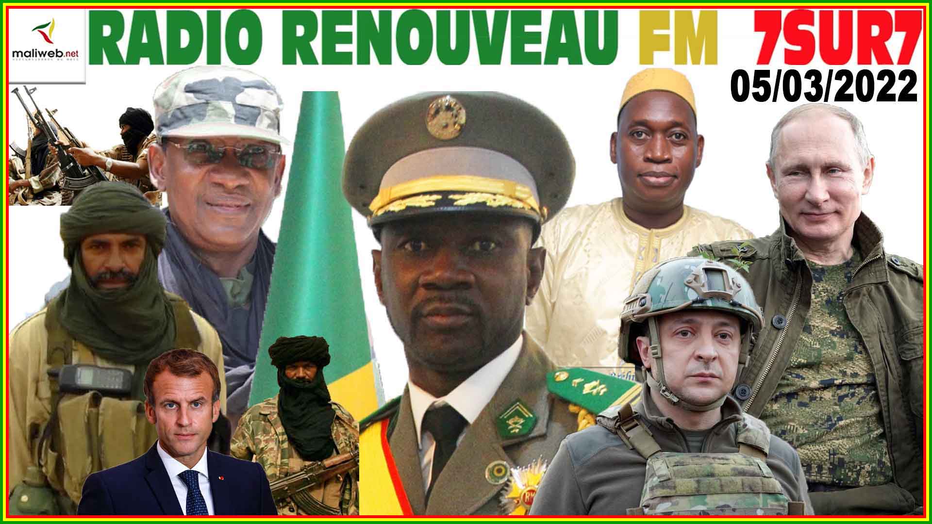 La Revue de Presse de la RADIO PEACE FM du 05 MARS 2022