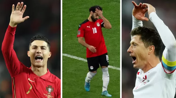 Ronaldo, Lewandowski et Mané iront au Qatar, Salah, Ibra et Mahrez évincés: le point sur la folle soirée des barrages du Mondial