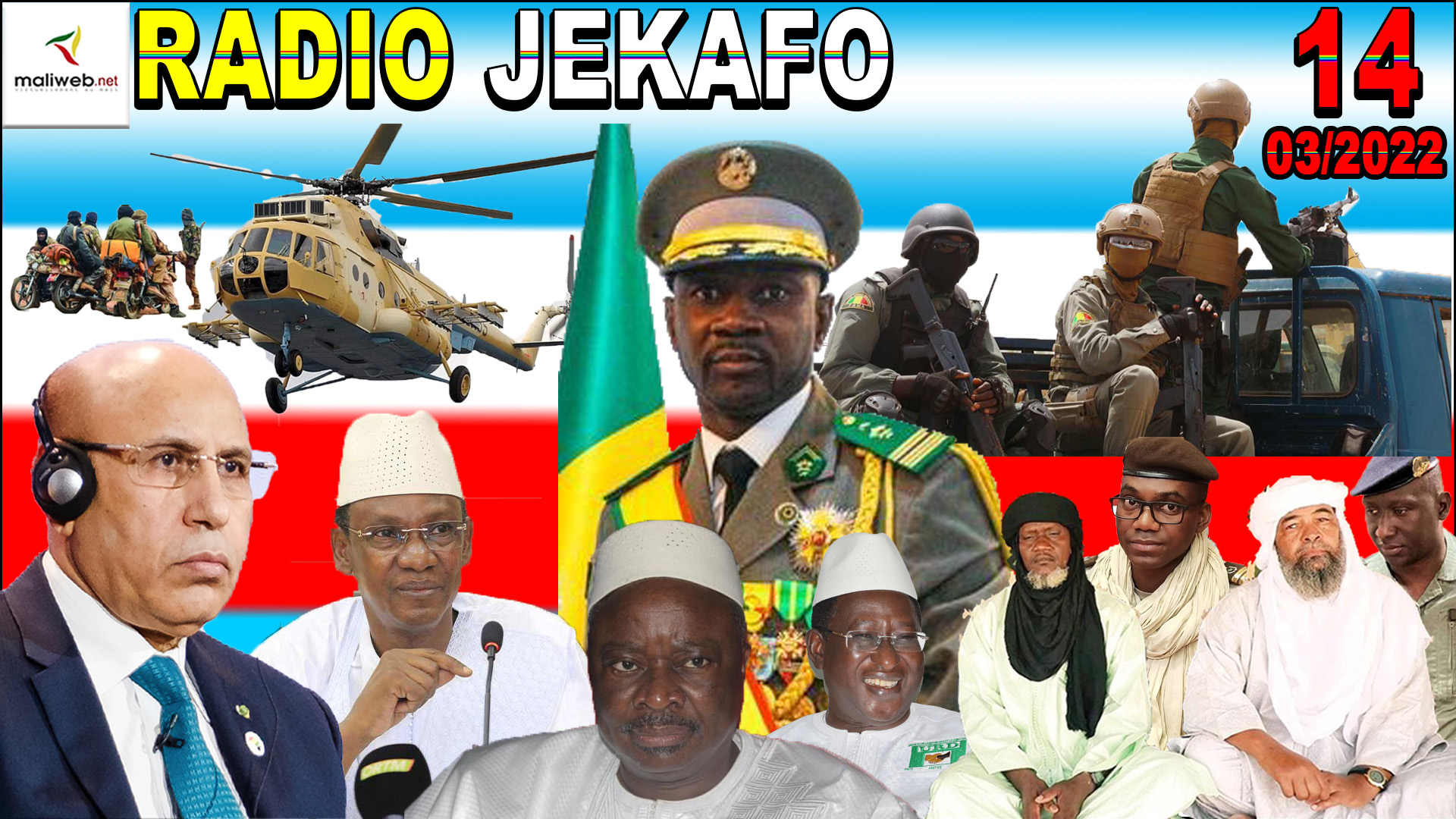 La Revue de Presse de la RADIO JEKAFO du 14 MARS 2022