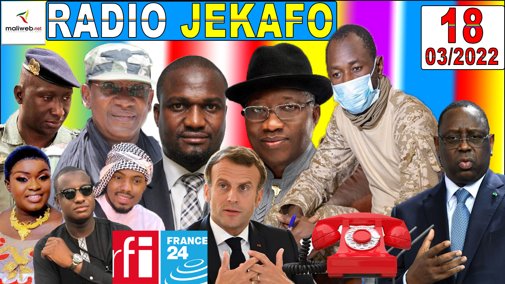 La Revue de Presse de la RADIO JEKAFO du 18 MARS 2022