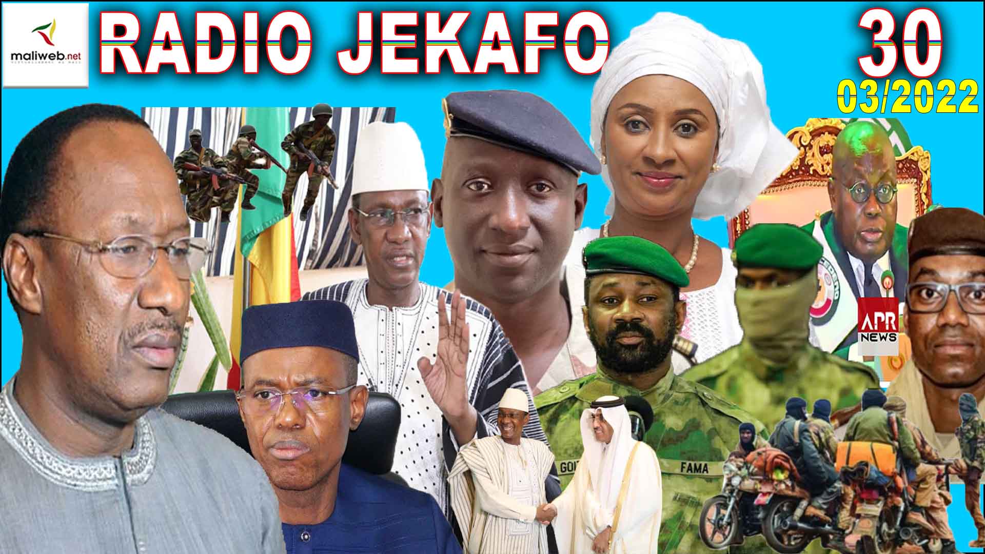 La Revue de Presse de la RADIO JEKAFO du 30 MARS 2022