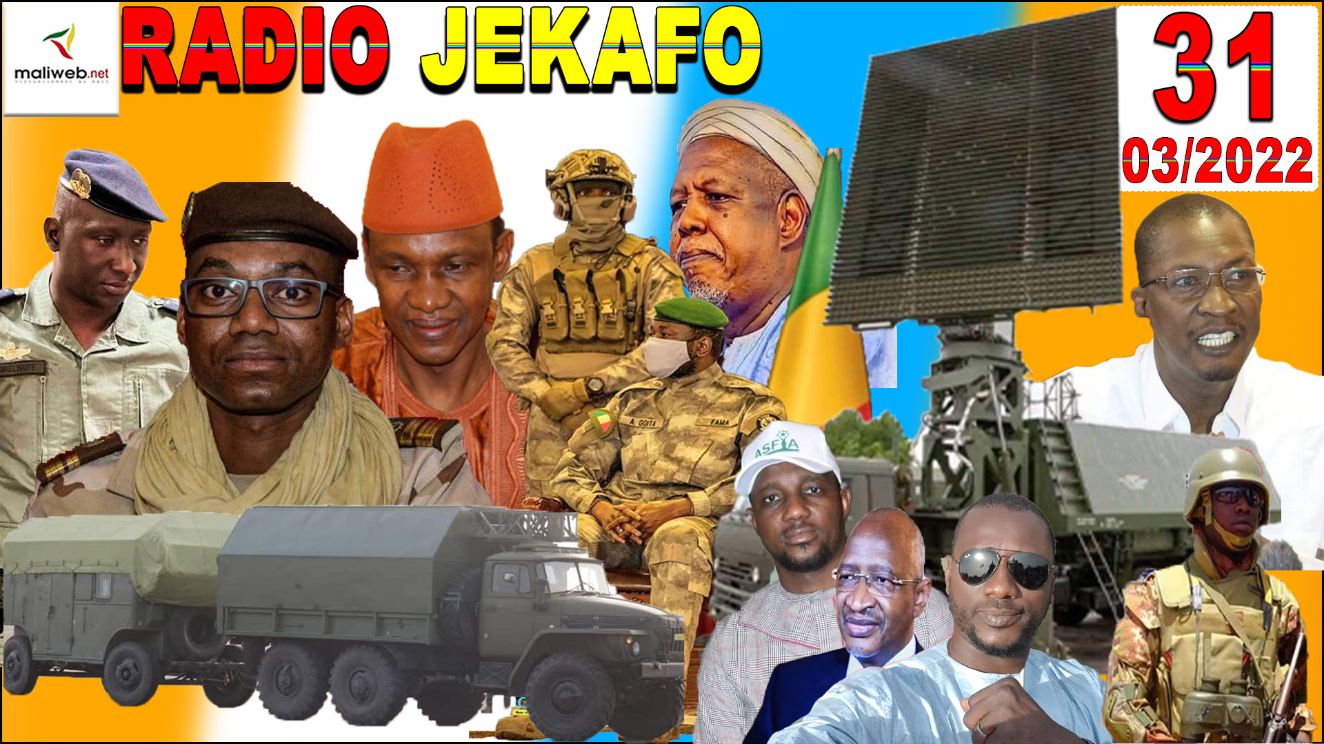 La Revue de Presse de la RADIO JEKAFO du 31 MARS 2022
