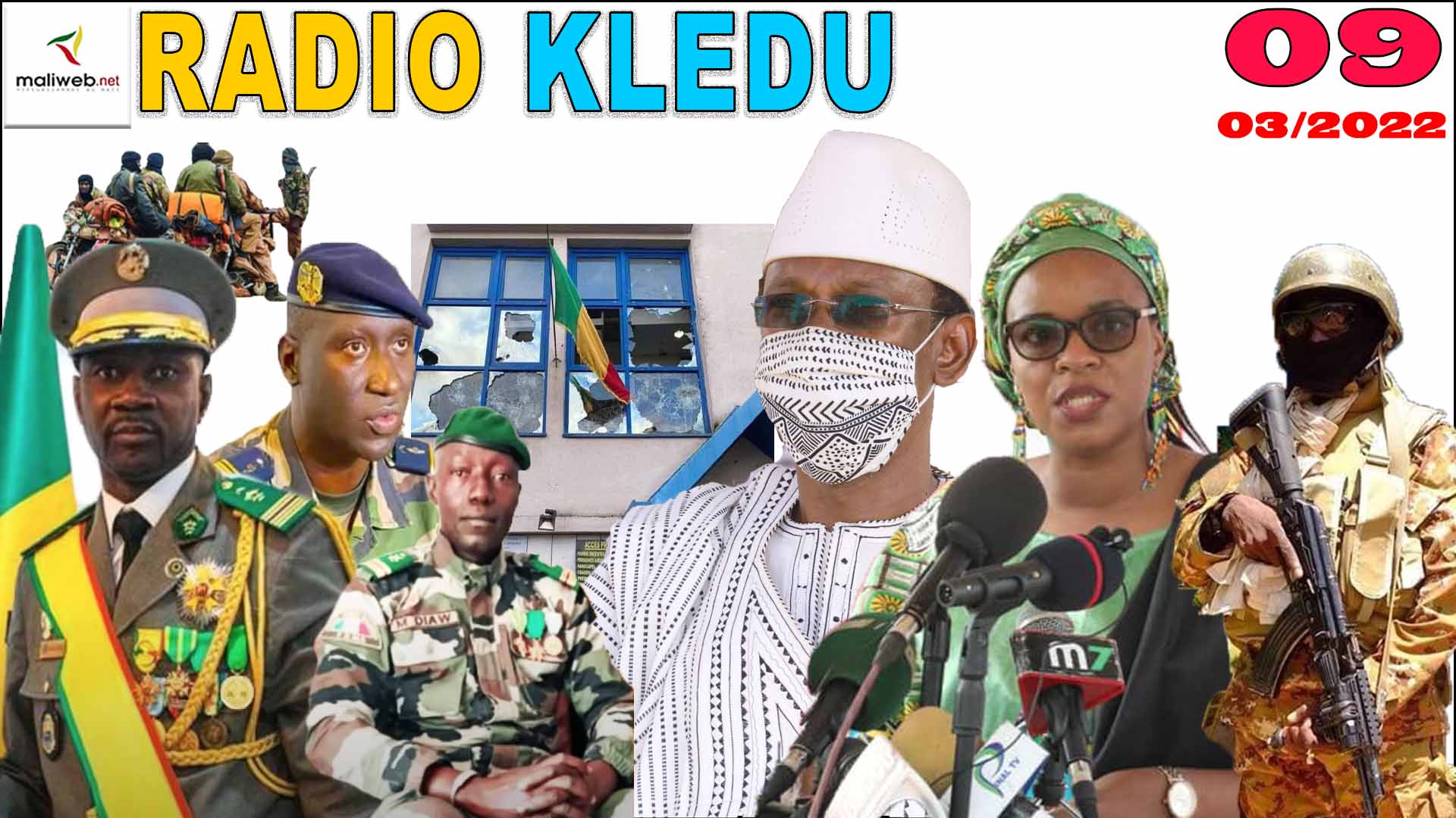 La Revue de Presse de la RADIO KLEDU du 09 MARS 2022