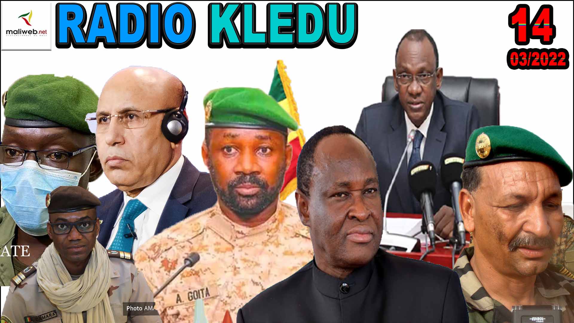 La Revue de Presse de la RADIO KLEDU du 14 MARS 2022