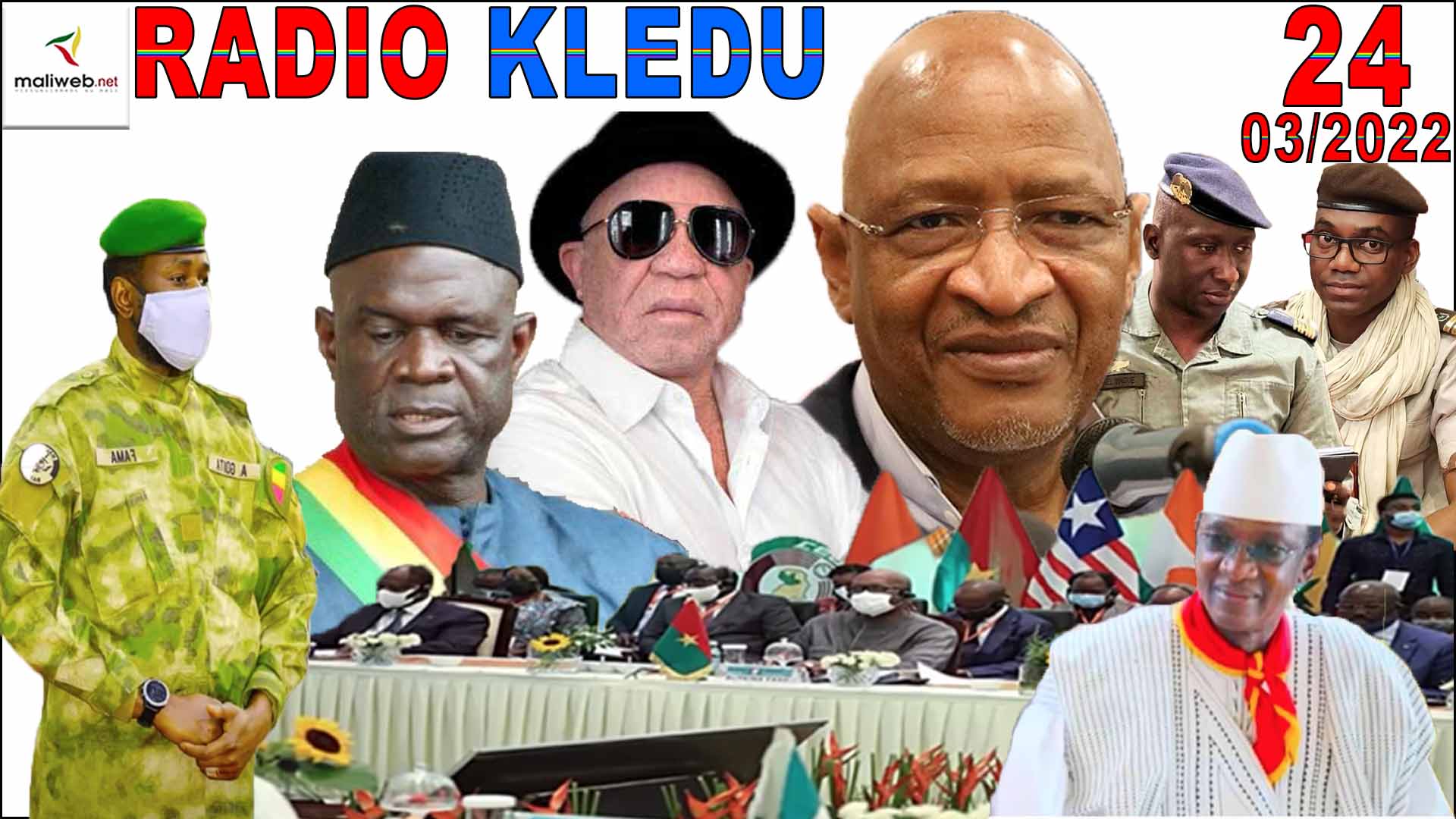 La Revue de Presse de la RADIO KLEDU du 24 MARS 2022