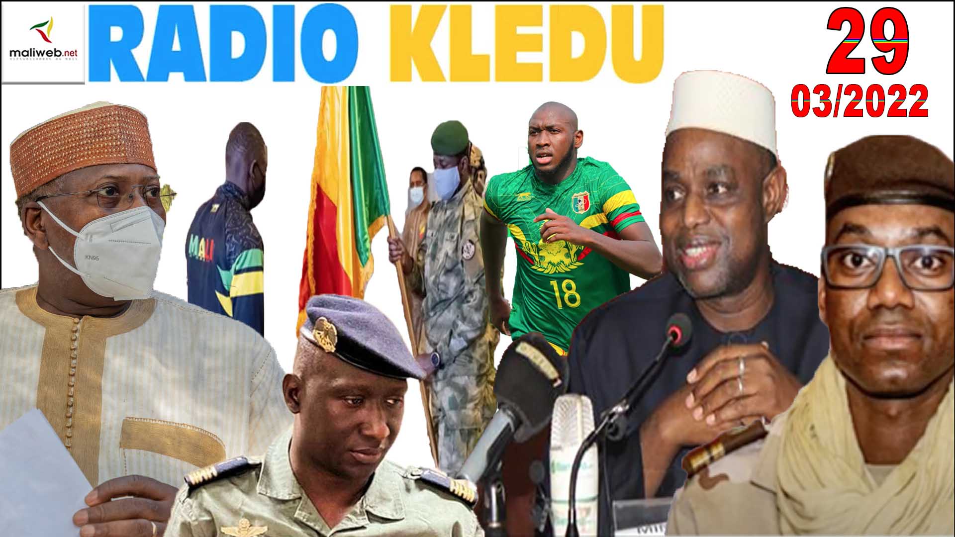 La Revue de Presse de la RADIO KLEDU du 29 MARS 2022