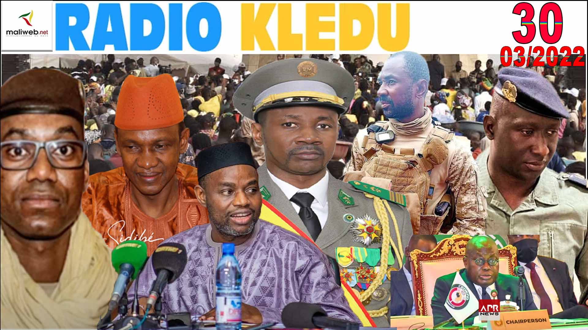 La Revue de Presse de la RADIO KLEDU du 30 MARS 2022
