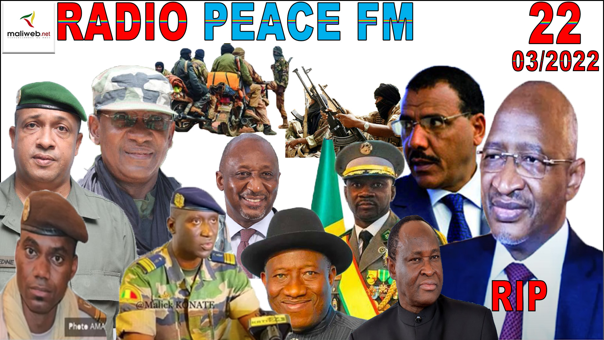 La Revue de Presse de la RADIO PEACE FM du 22 MARS 2022