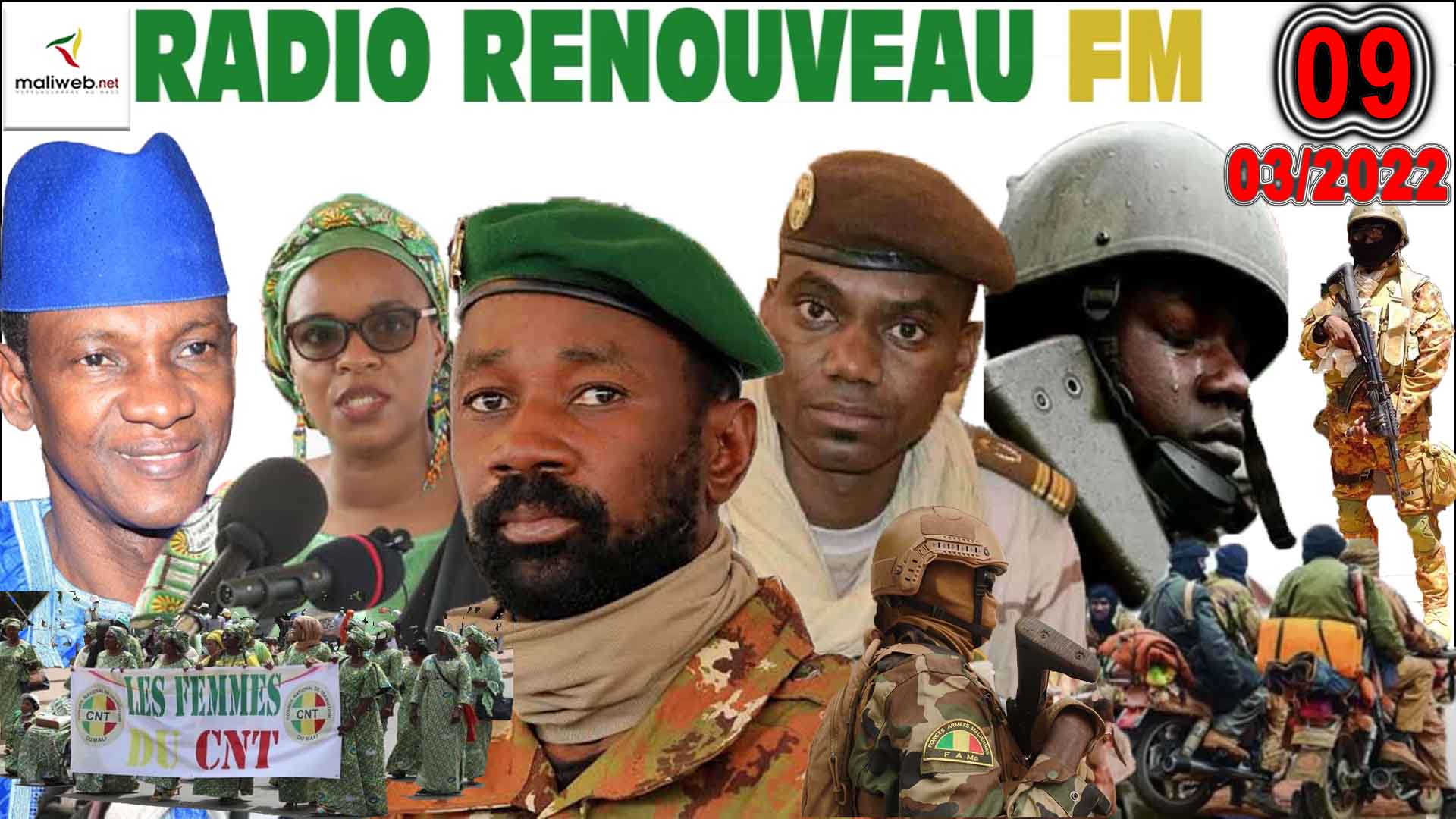 La Revue de Presse de la RADIO RENOUVEAU FM du 09 MARS 2022